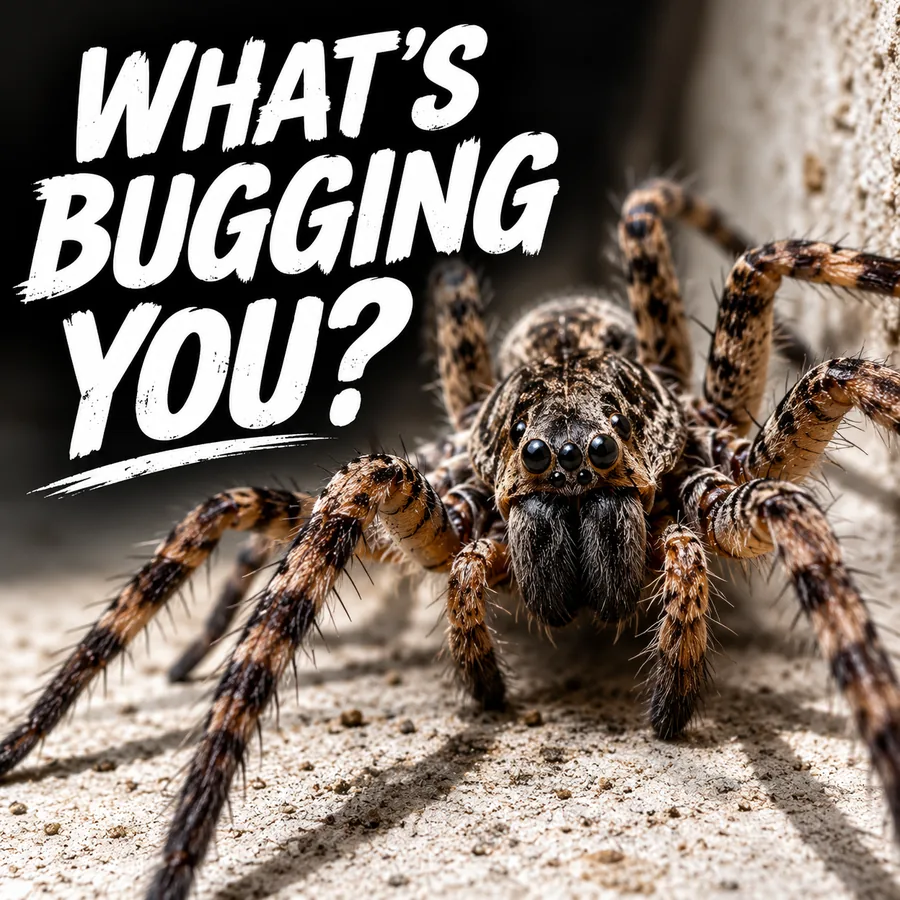 Spider pest-control service